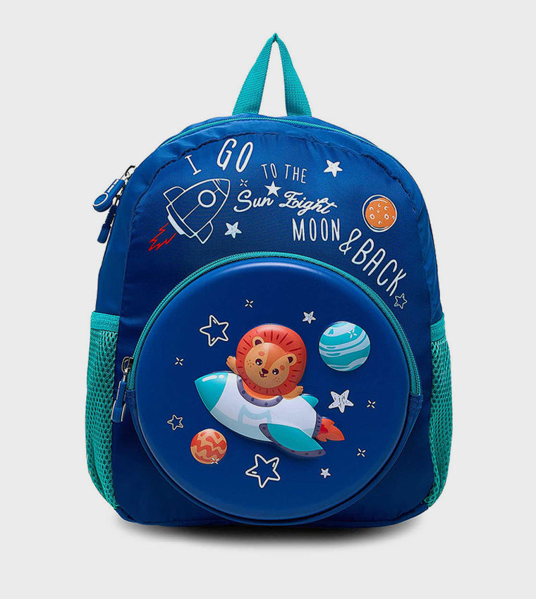 Printed Backpack