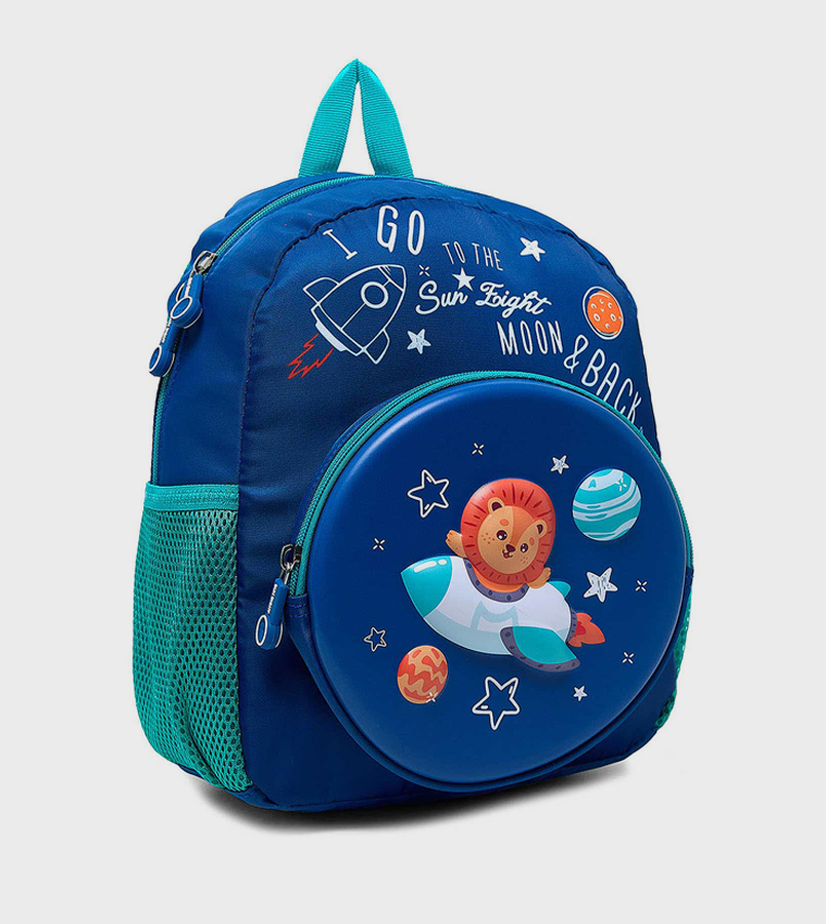 Printed Backpack