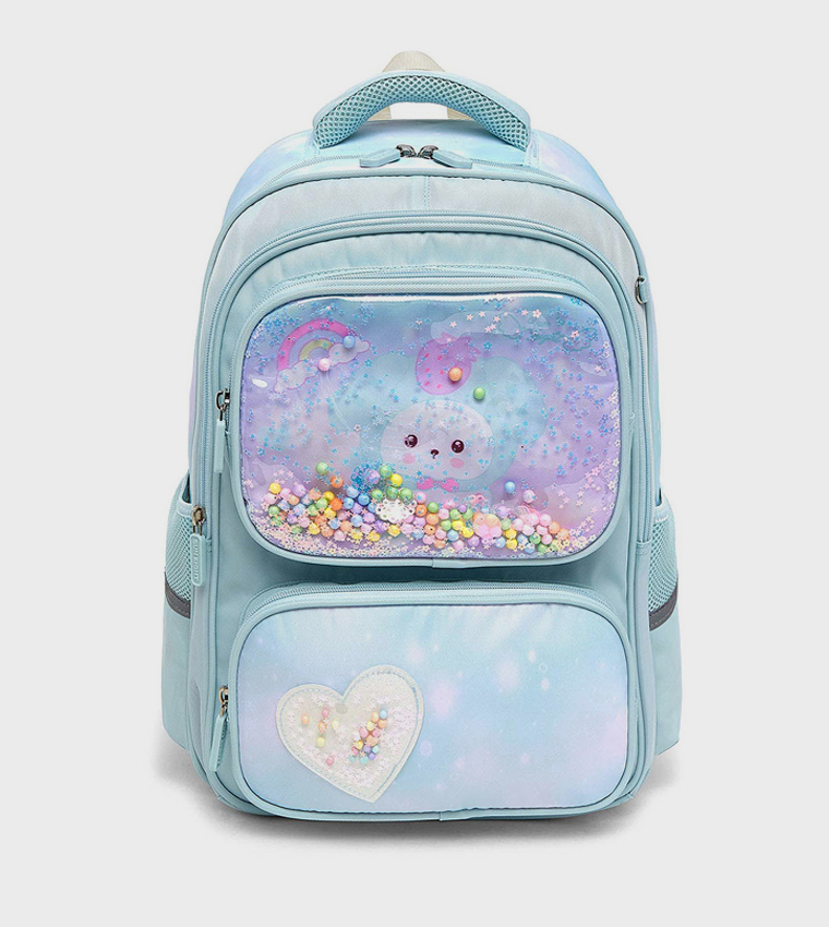 Printed Backpack