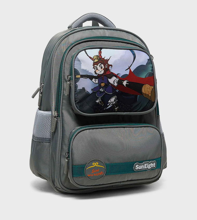 Printed Backpack