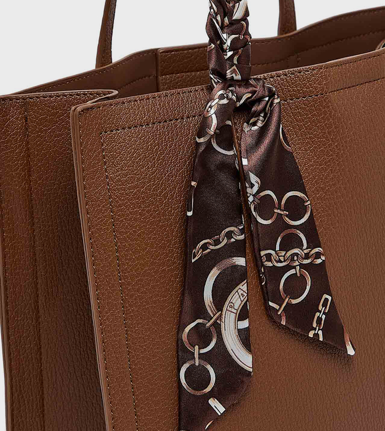 Textured Shoulder Bag