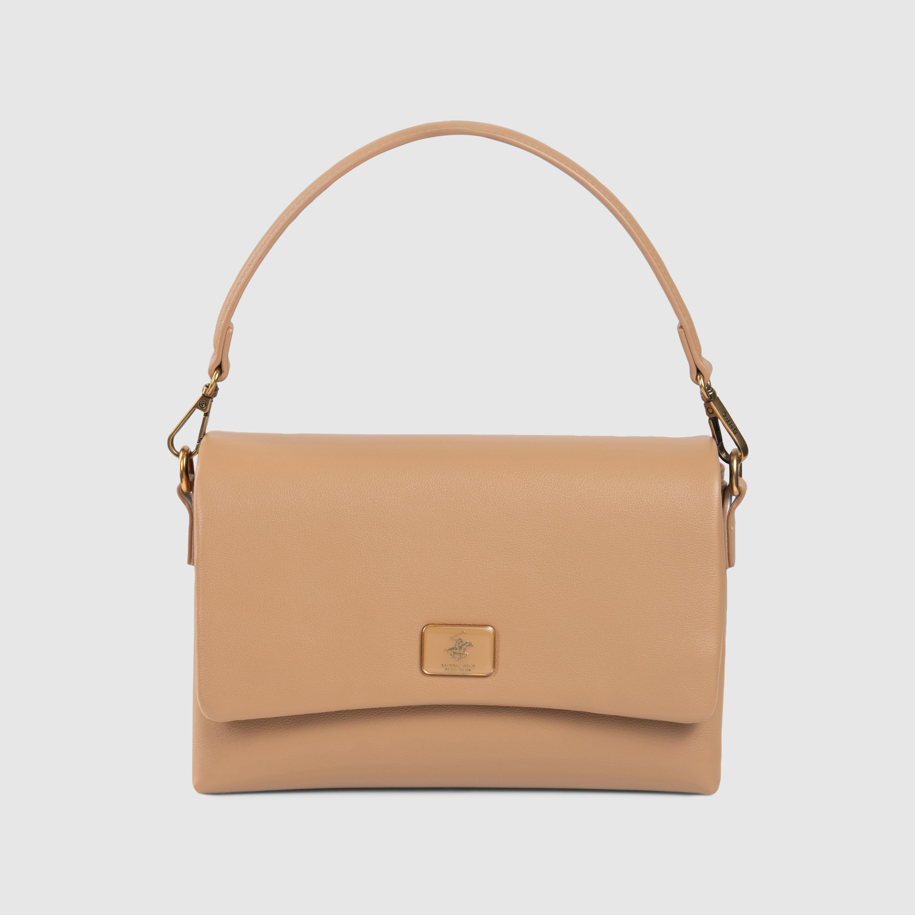 Logo Detail Top Handle Bag