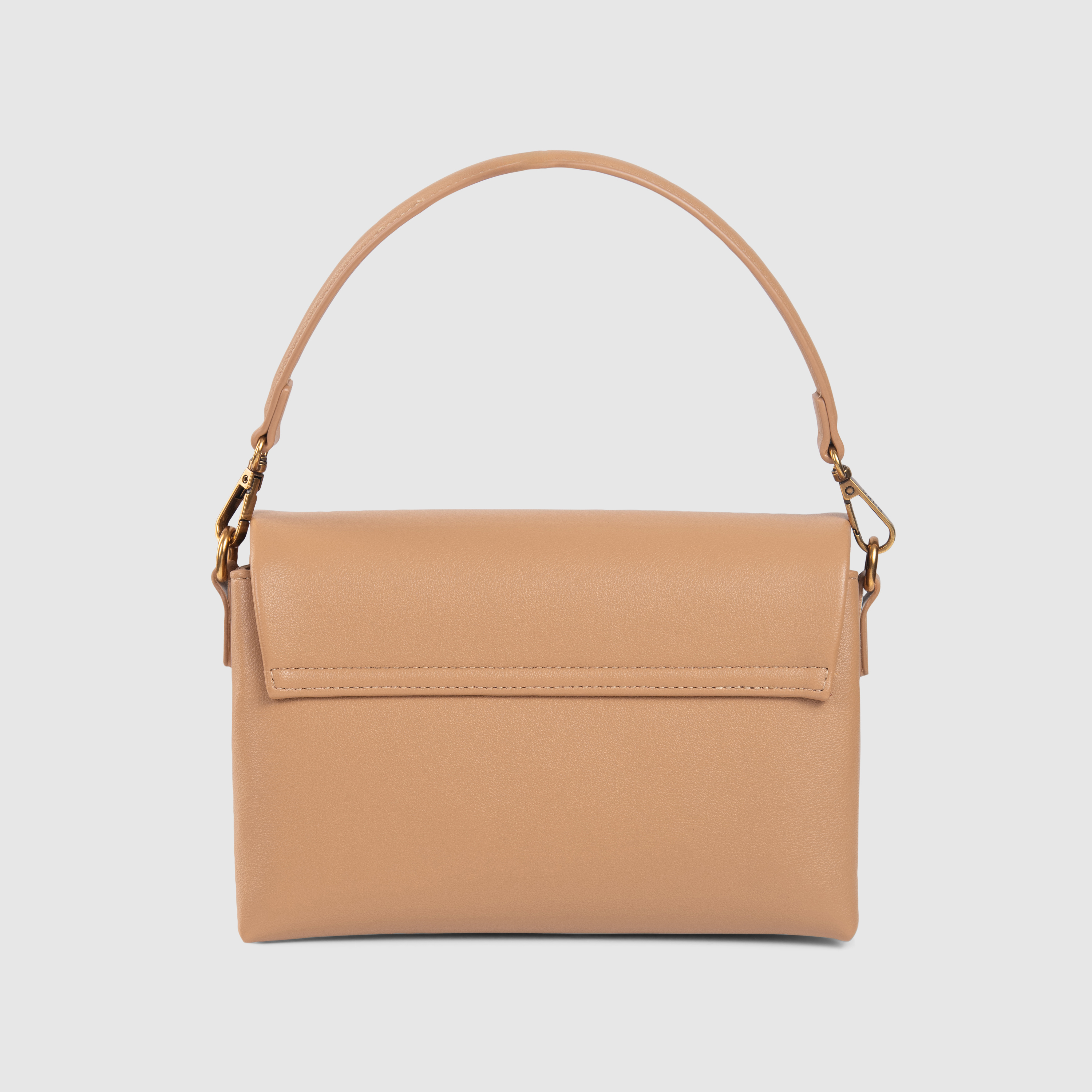 Logo Detail Top Handle Bag