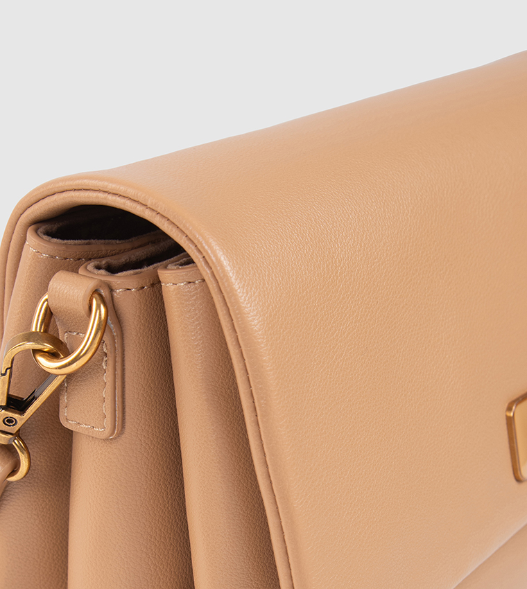 Logo Detail Top Handle Bag