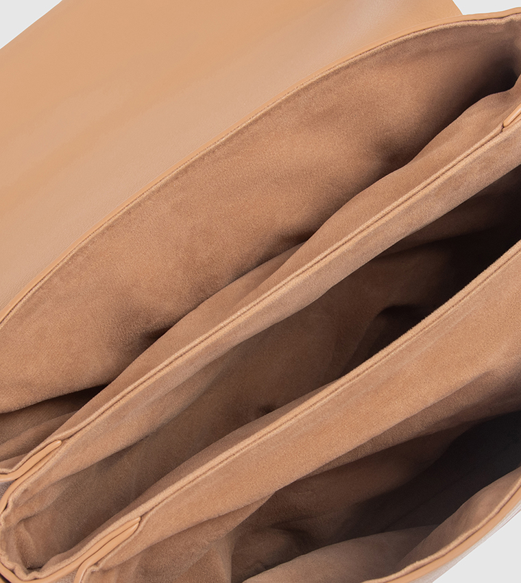 Logo Detail Top Handle Bag