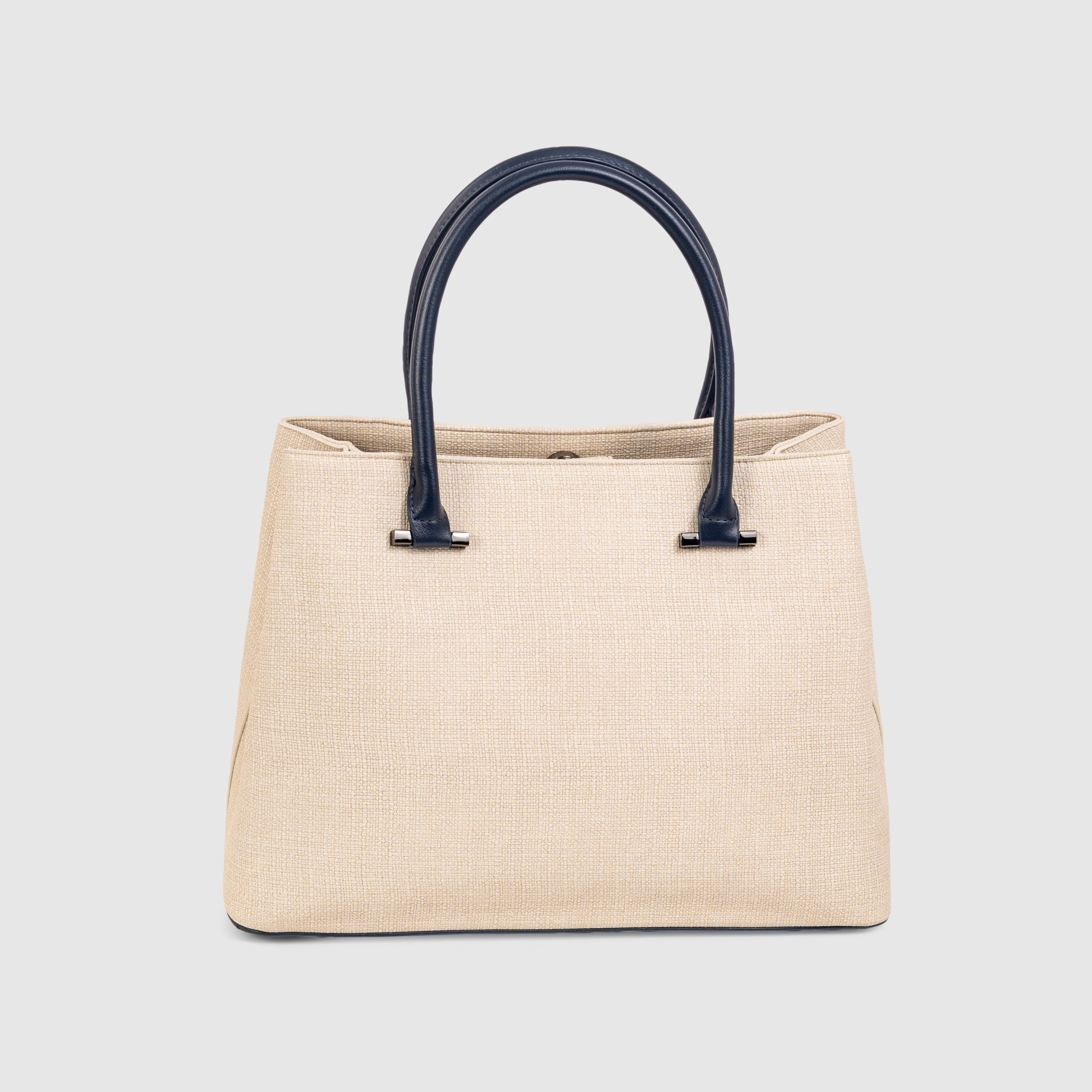 حقيبة ساتشل بملمس بارز وسحاب