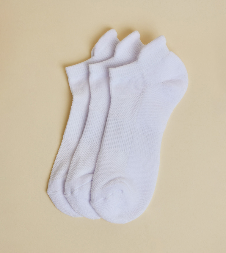 3 Pack Ankle Socks