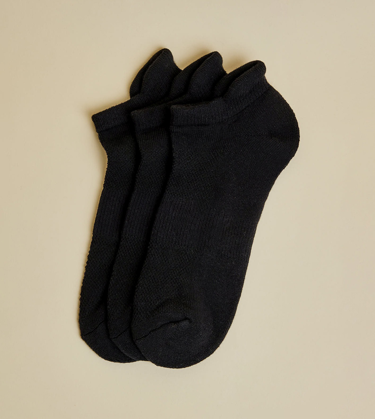 3 Pack Ankle Socks
