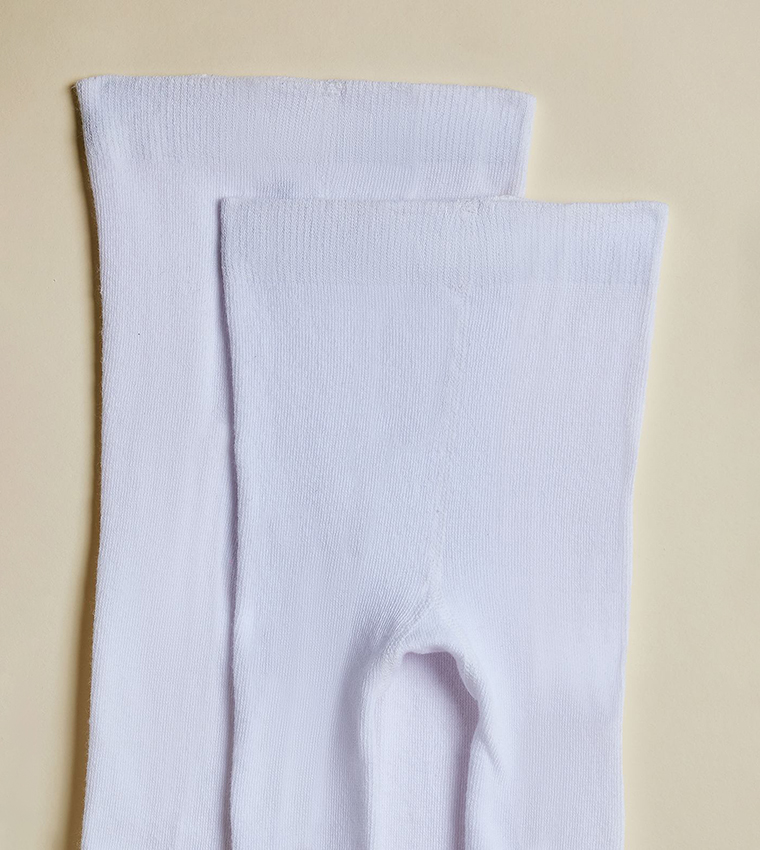 2 Pack Solid Pantyhose
