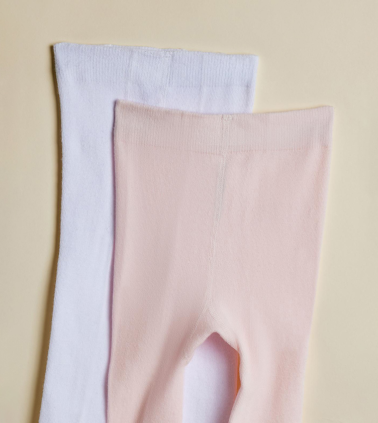 جوارب طويلة سادة - زوجان