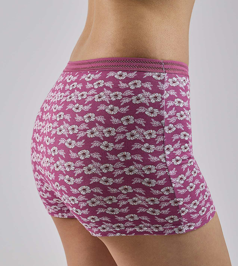 3 Pack Printed Boxer Briefs