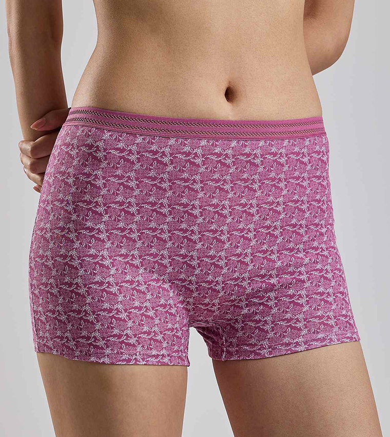 3 Pack Printed Boxer Briefs