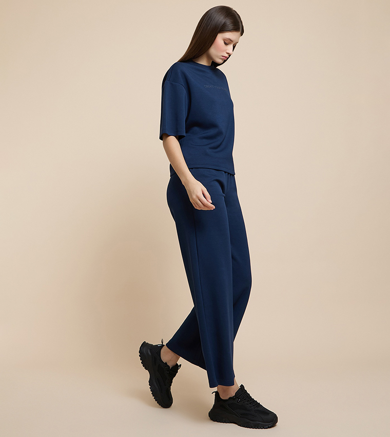 Textured Lace Up Sneakers