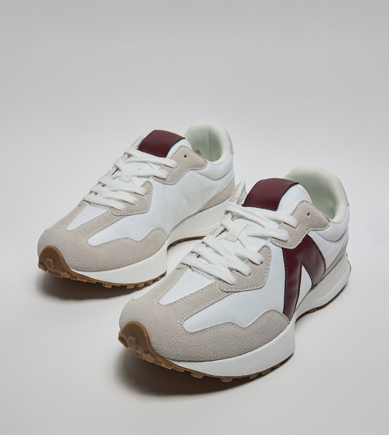 Color Block Lace Up Sneakers