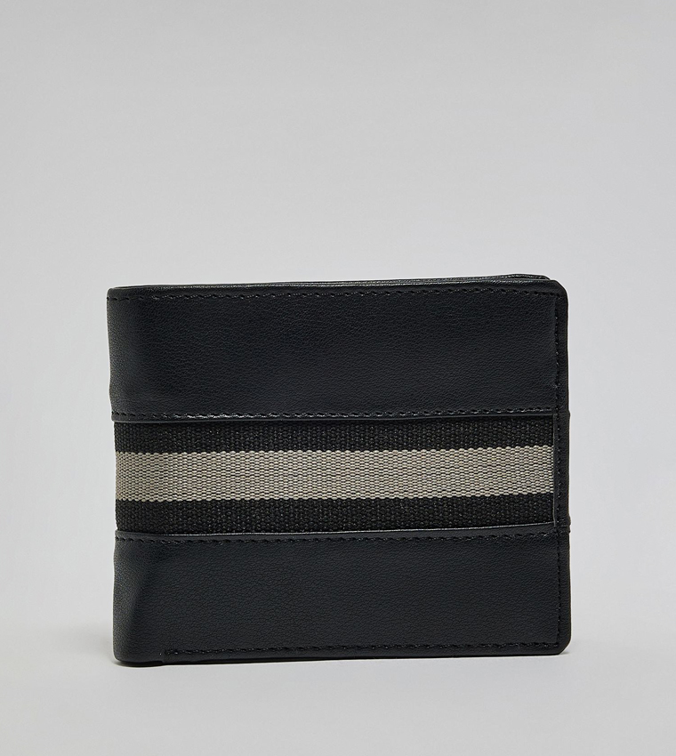 Contrast Detail Bi-Fold Wallet