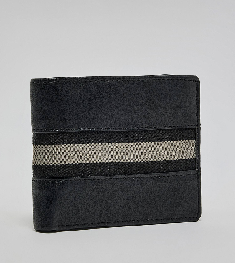Contrast Detail Bi-Fold Wallet