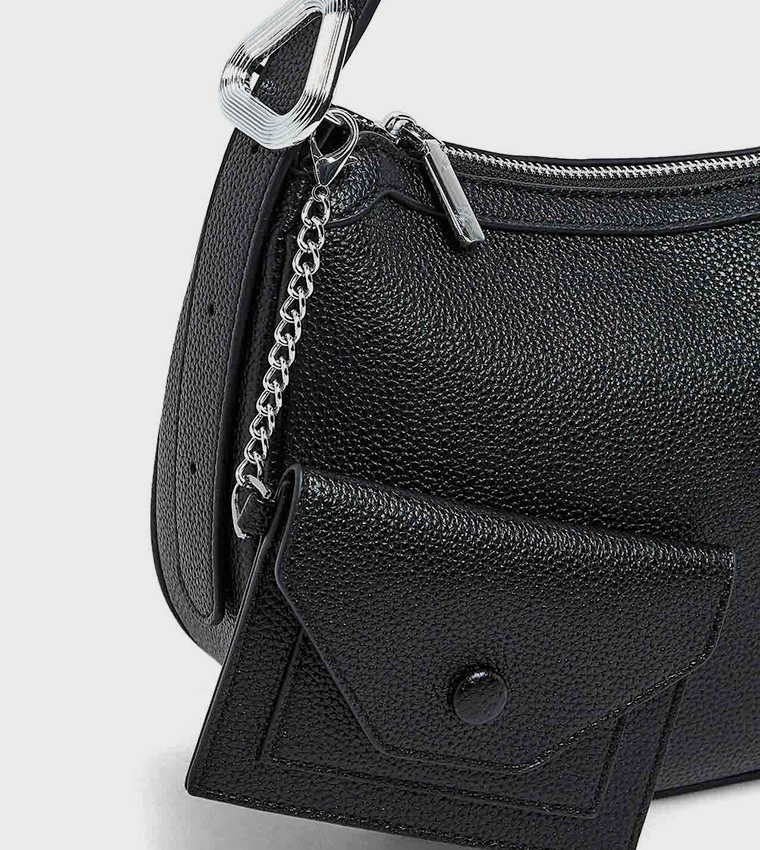 Textured Shoulder Bag