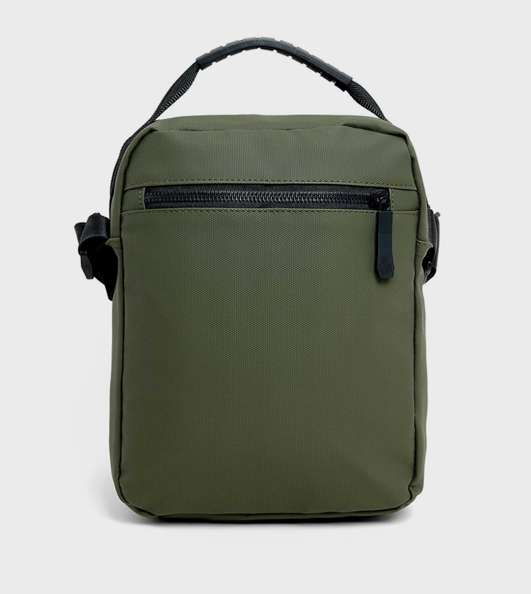 Textured Reporter Bag