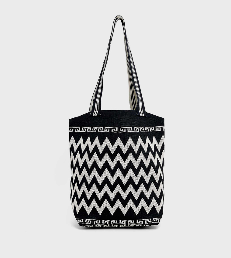 Patterned Shoulder Bag