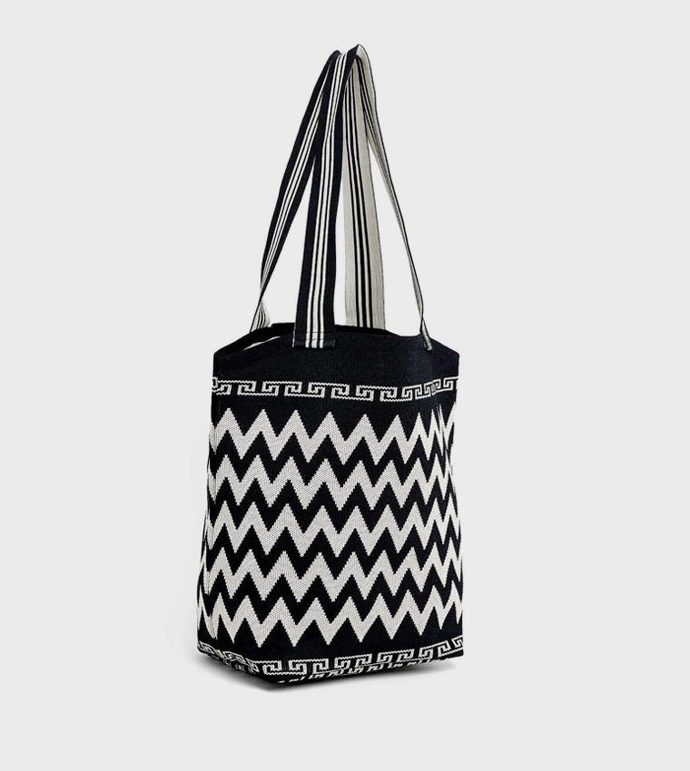 Patterned Shoulder Bag