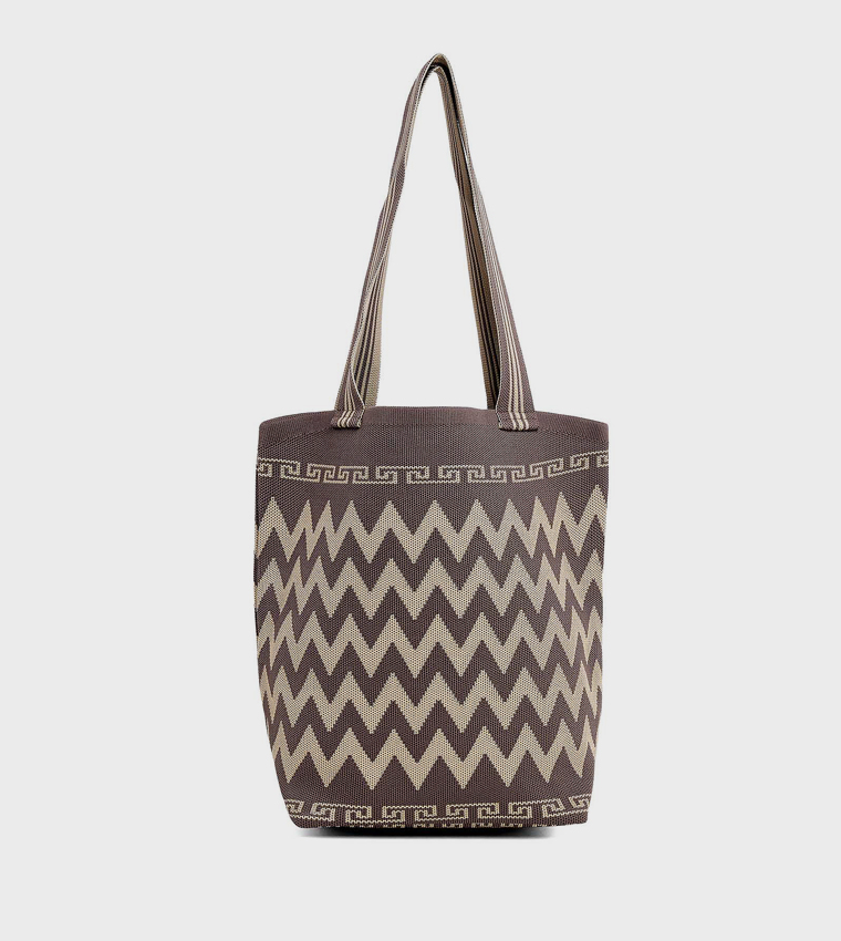 Patterned Shoulder Bag