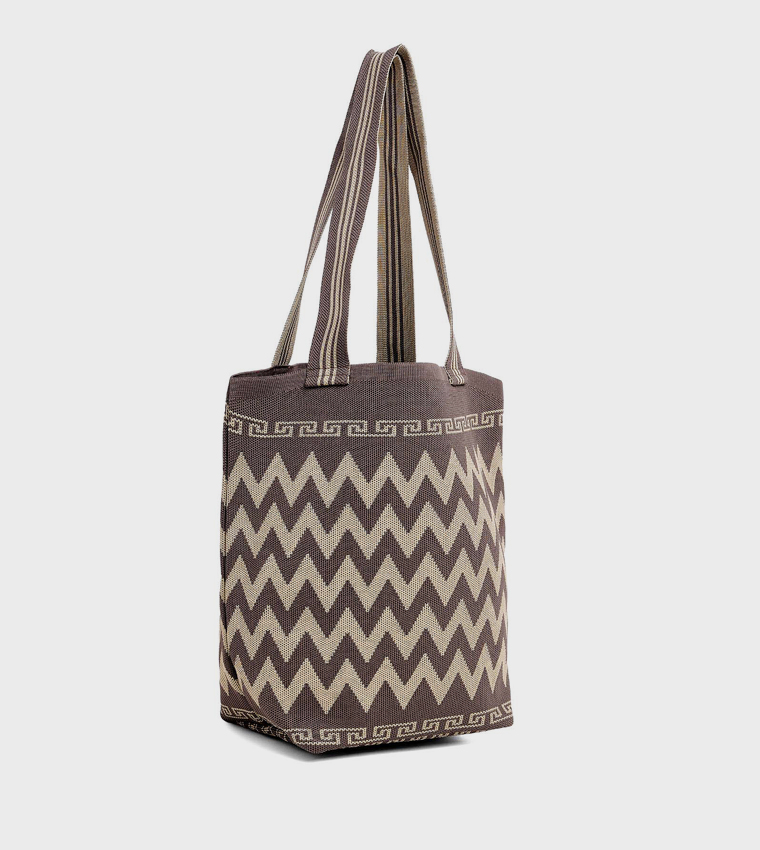 Patterned Shoulder Bag