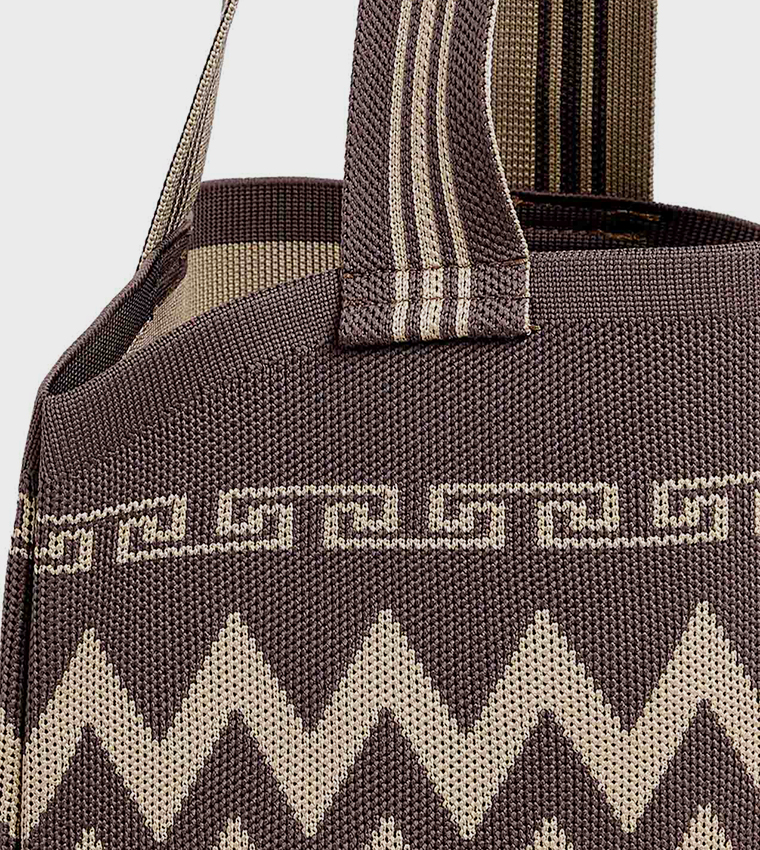 Patterned Shoulder Bag