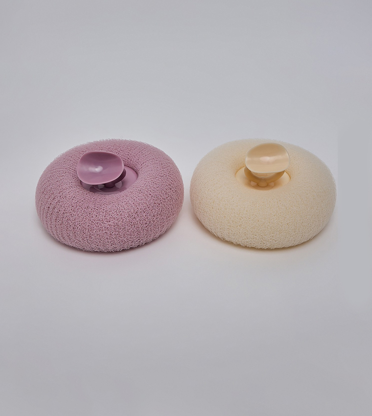 2 Pack Exfoliating Bath Scrubber