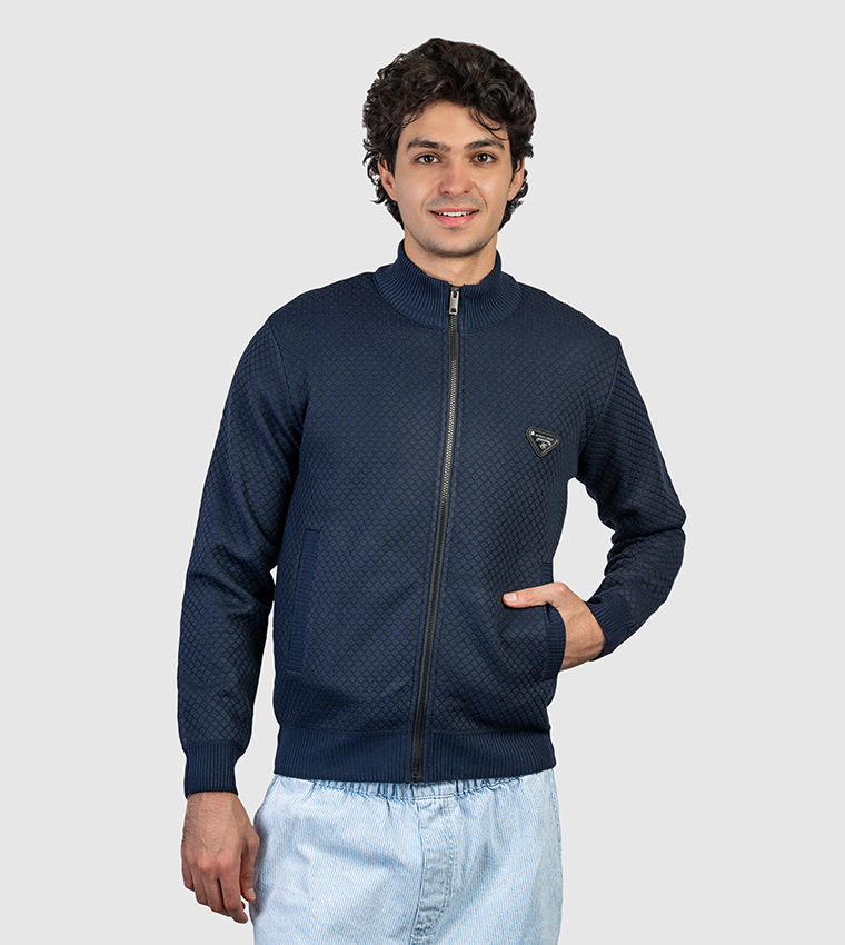 Printed Zip-Through Jacket