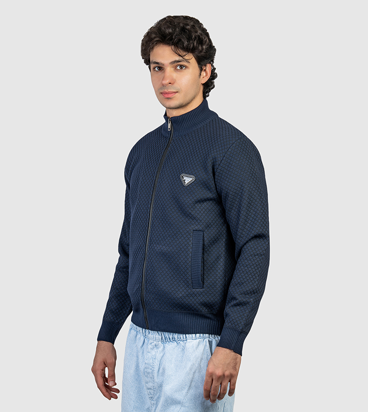 Printed Zip-Through Jacket