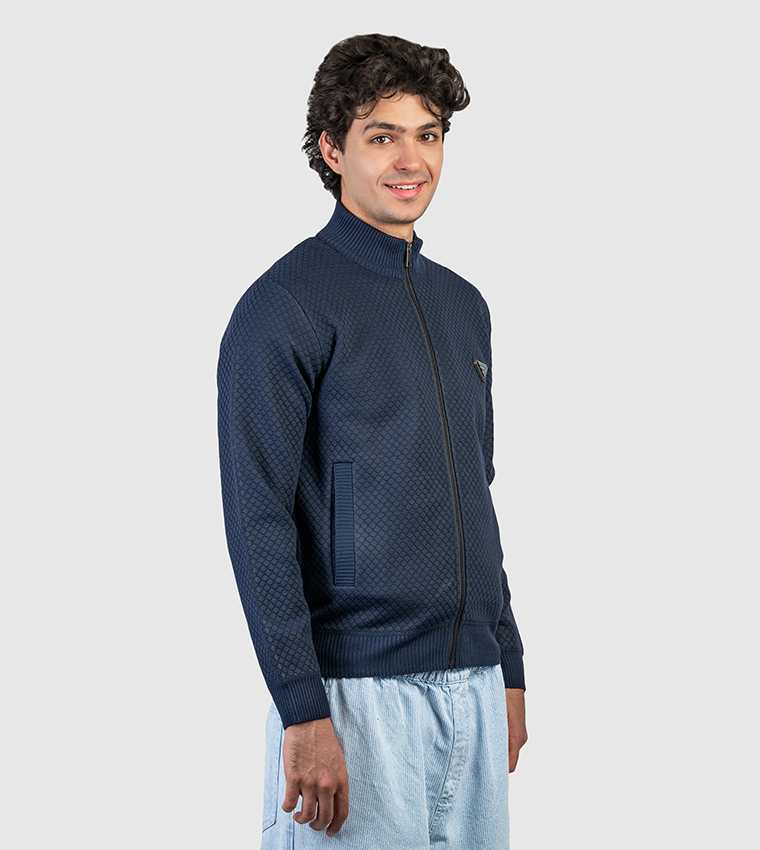 Printed Zip-Through Jacket