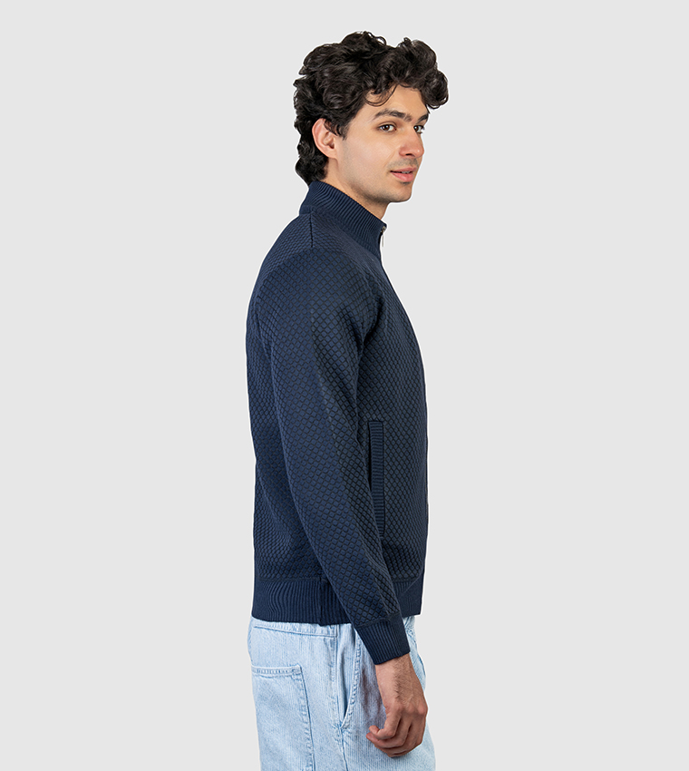 Printed Zip-Through Jacket