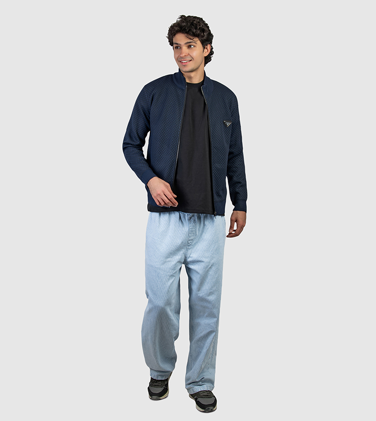 Printed Zip-Through Jacket