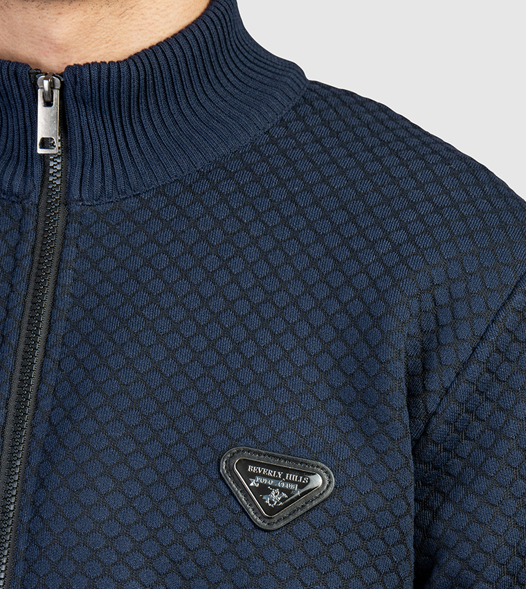 Printed Zip-Through Jacket