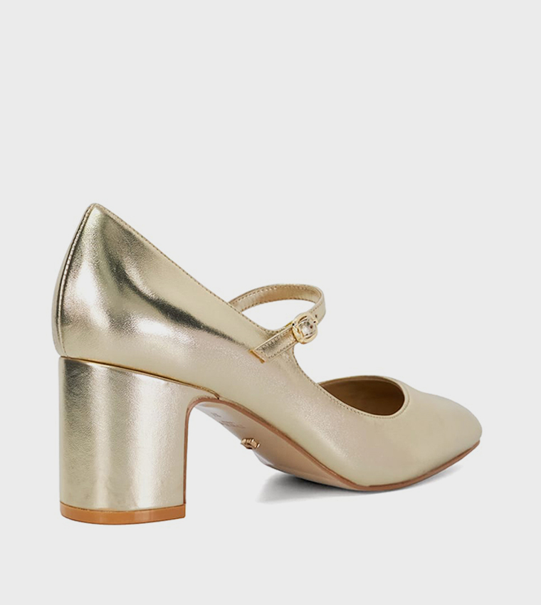 ALANIA Metallic Mary Jane Pumps