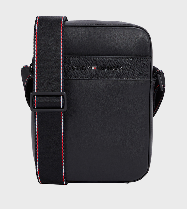 Logo Detail Reporter Bag