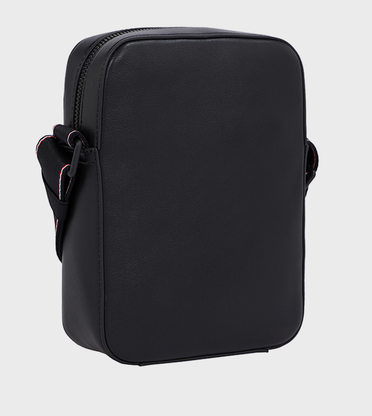 Logo Detail Reporter Bag