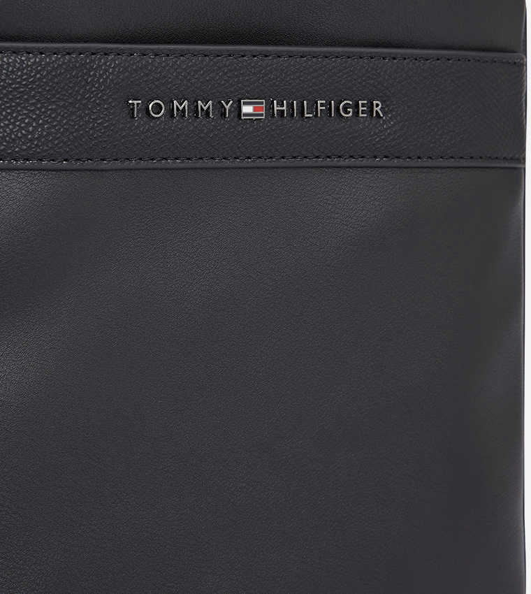 Logo Detail Reporter Bag