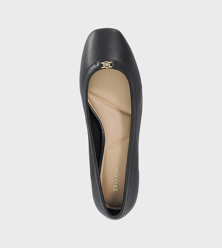 APPROVE Textured Almond Toe Pumps