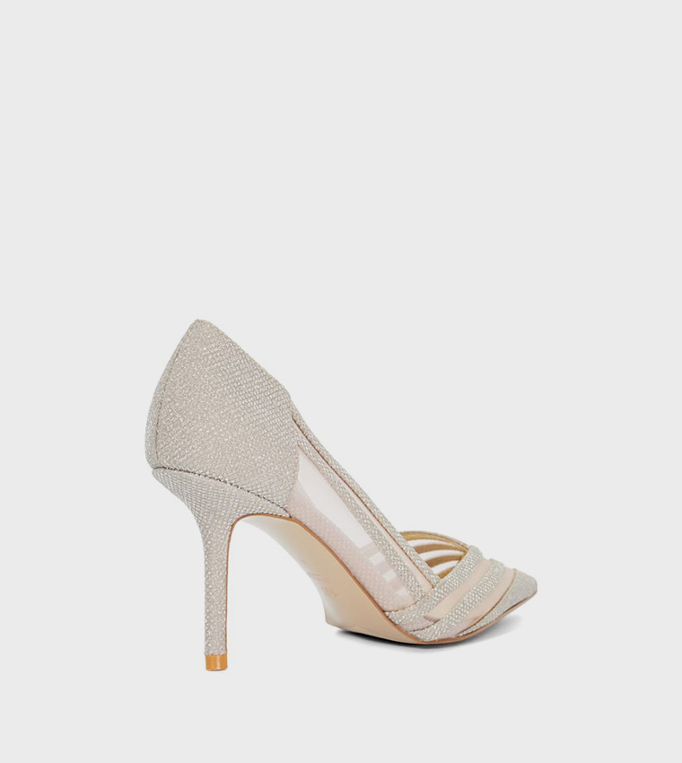 AXIS Glitter Heel Pumps