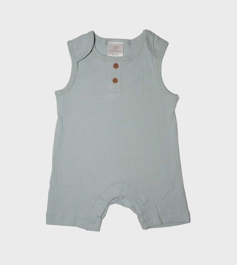 Pack of 2 Printed Sleeveless Rompers