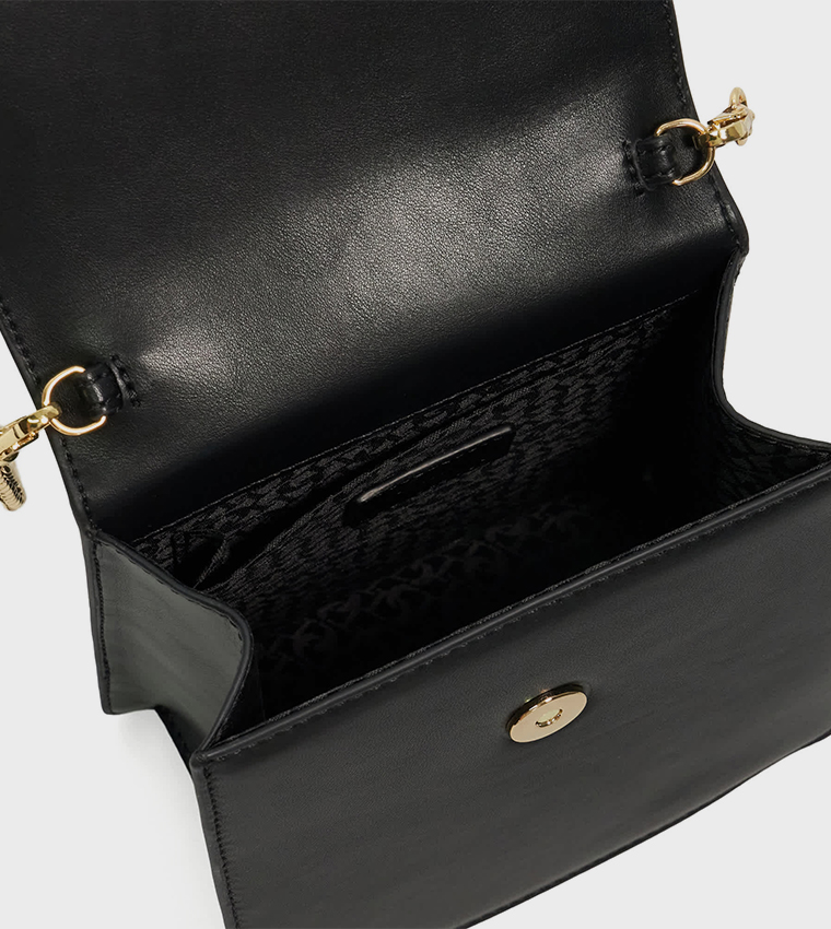 BLONDIE Appliqued Top Handle Bag
