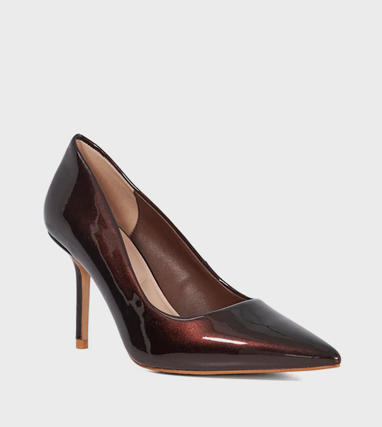 BOLDEST Glossy Pointed Toe Pumps