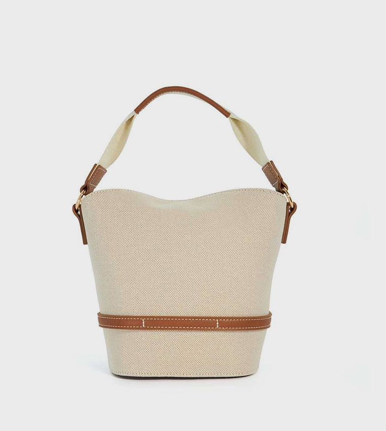 Textured Bucket Bag