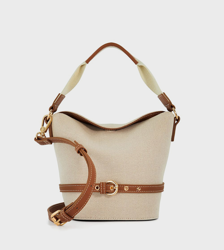 Textured Bucket Bag