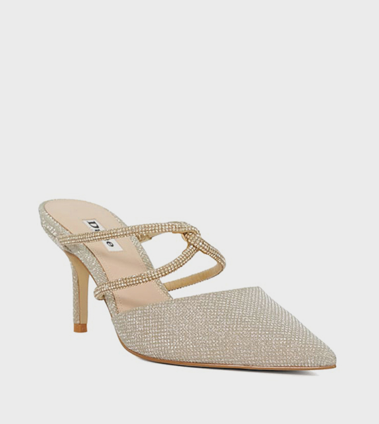 CAIRO Embellished Mule Pumps