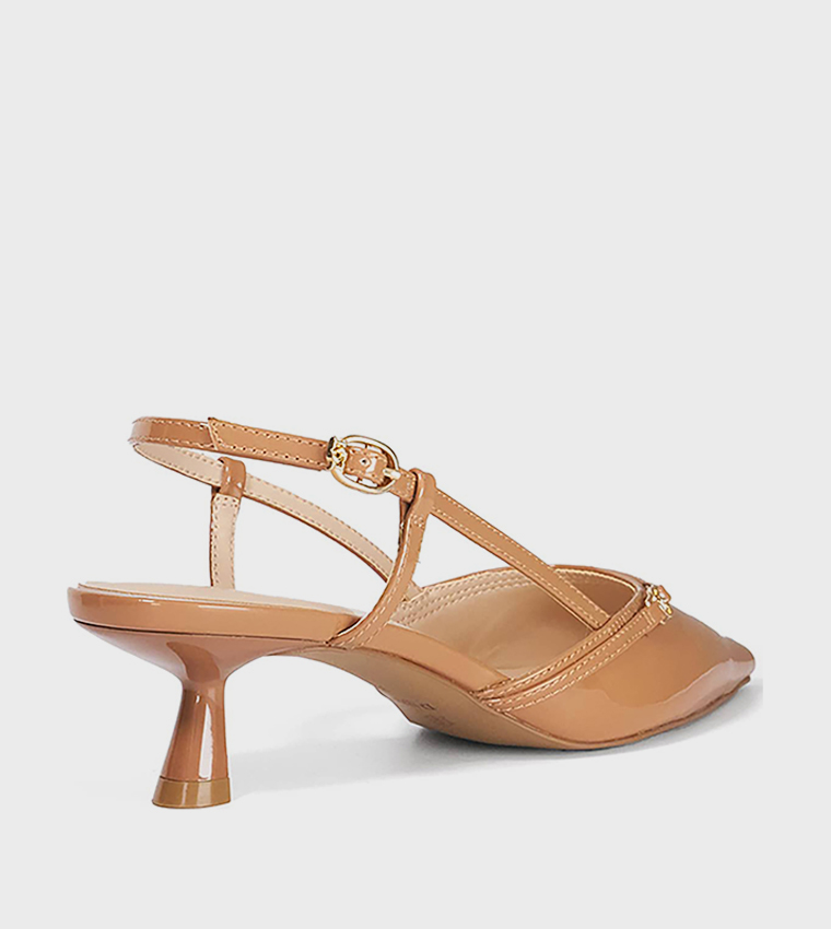 CASCAIS Pointed Toe Slingback Pumps
