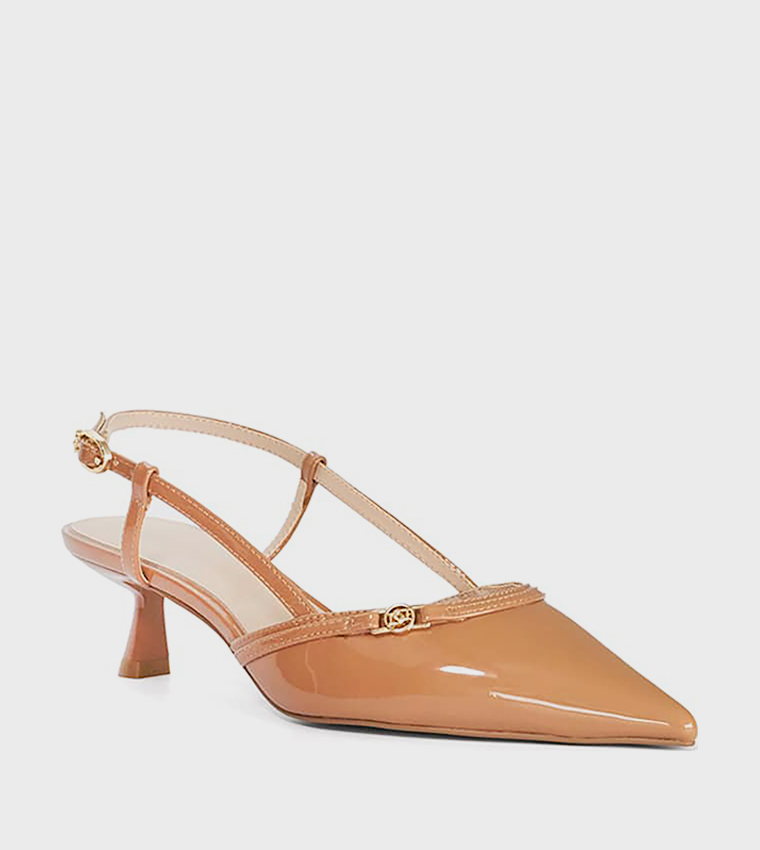 CASCAIS Pointed Toe Slingback Pumps