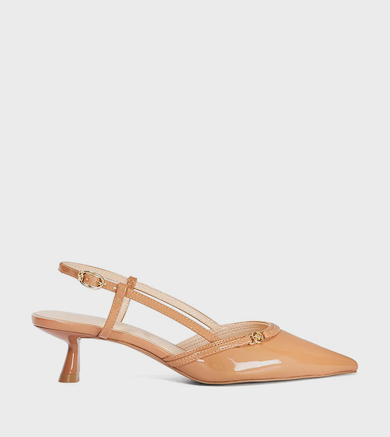 CASCAIS Pointed Toe Slingback Pumps