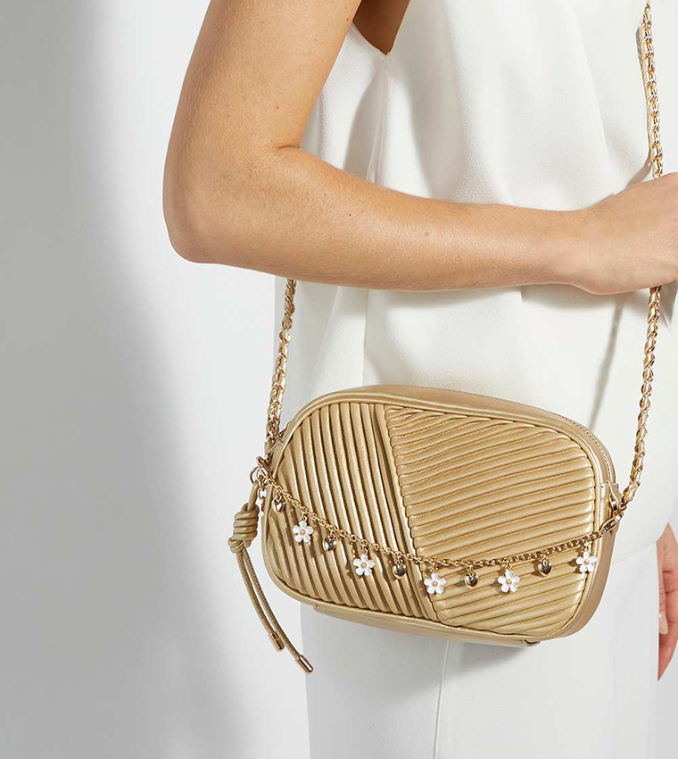 CHANCERY Embellished Crossbody Bag